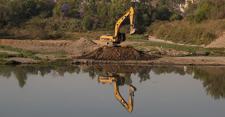 Avance de obra en la Presa San Joaquín - Foto 1