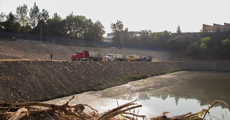 Avance de obra en la Presa San Joaquín - Foto 3